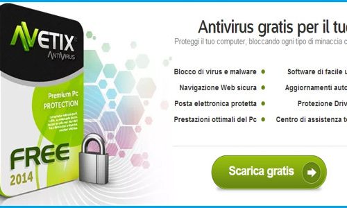 Avetix Antivirus 2014 gratuito