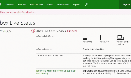 Violati sistemi Xboxlive e psn offline per le feste