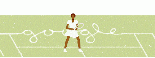 Google Doodle Althea Gibson per il suo 87° anniversario di nascita