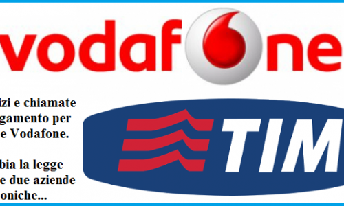 Servizi a pagamento per Tim e Vodafone