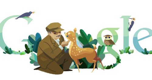132° anniversario della nascita di Tadas Ivanauskas (Google Doodle)