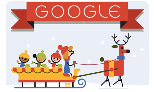 Buone Feste 2015 vacanze natalizie con Google Doodle